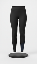 Seamless Graphite Black Leggings