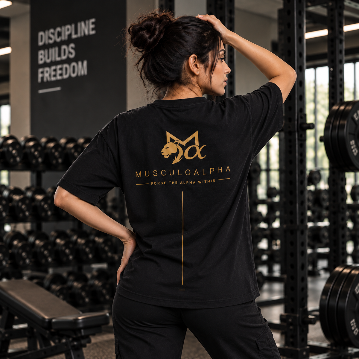 Alpha Women’s Oversized Signature T-Shirt