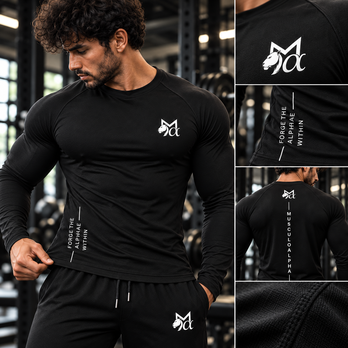Alpha Compression Full-Sleeve T-Shirt