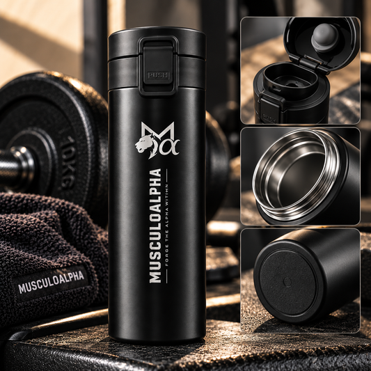 Alpha Brew Coffee Tumbler ( Black )